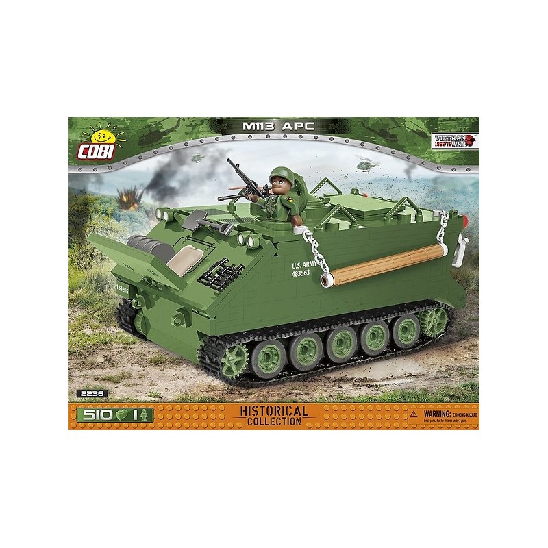 COBI 2236 Maqueta Tanque M113 APC Ladrillo Construido 